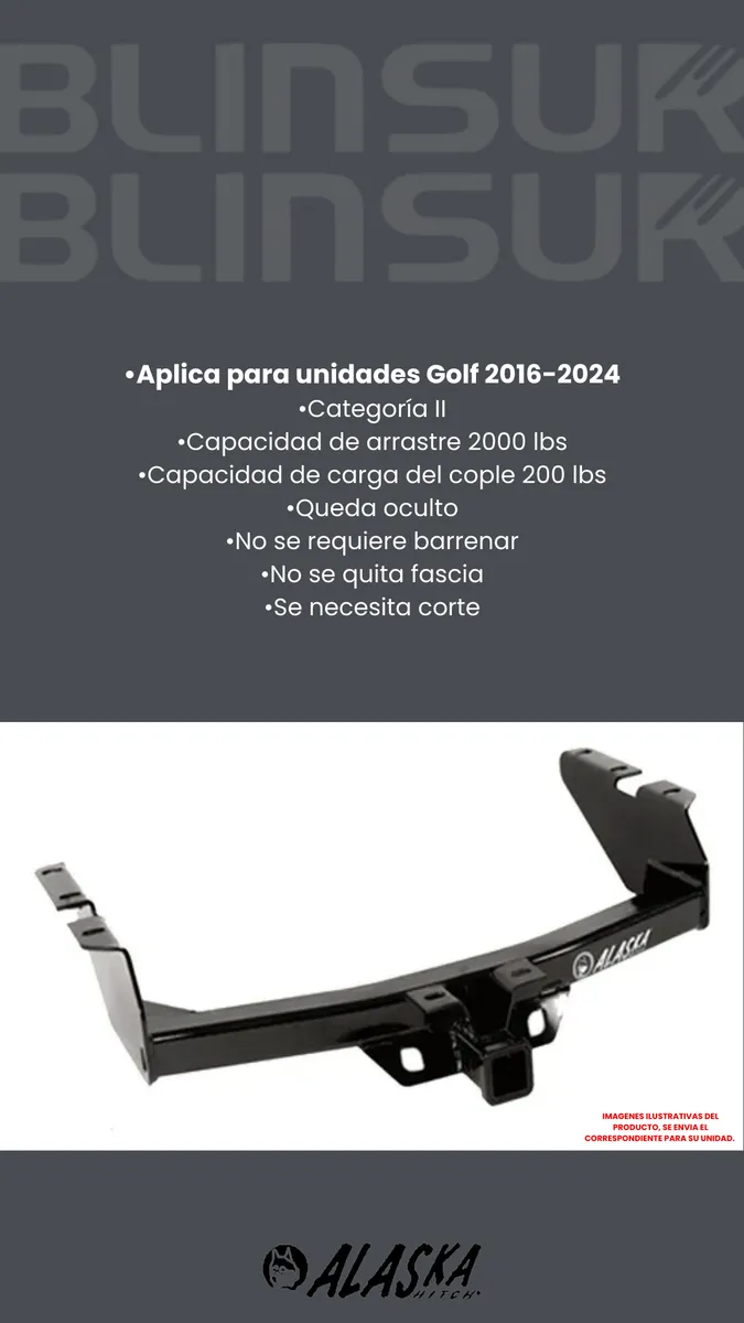 Tirón Jalón De Arrastre Volkswagen Golf 2016-2024 - Image 3