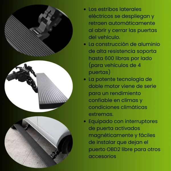 Estribos Electricos Realtruck Ionic Para Tundra 07-21 Crew M