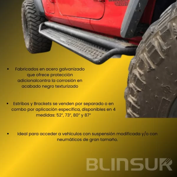 Estribos Dominator D1 Ngo Tex 87  (universal)