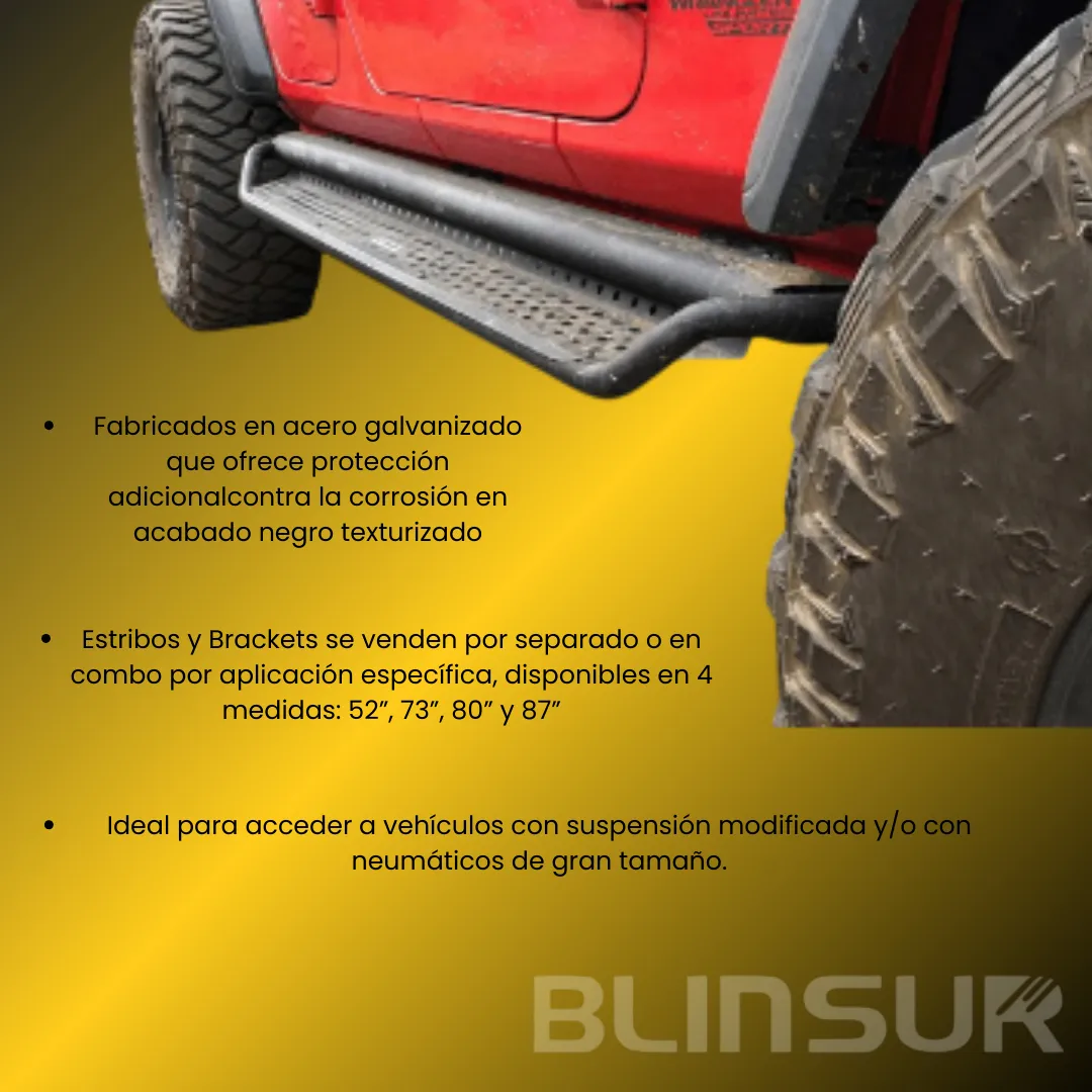 Estribos Dominator D1 Ngo Tex 87 (universal) - Image 3