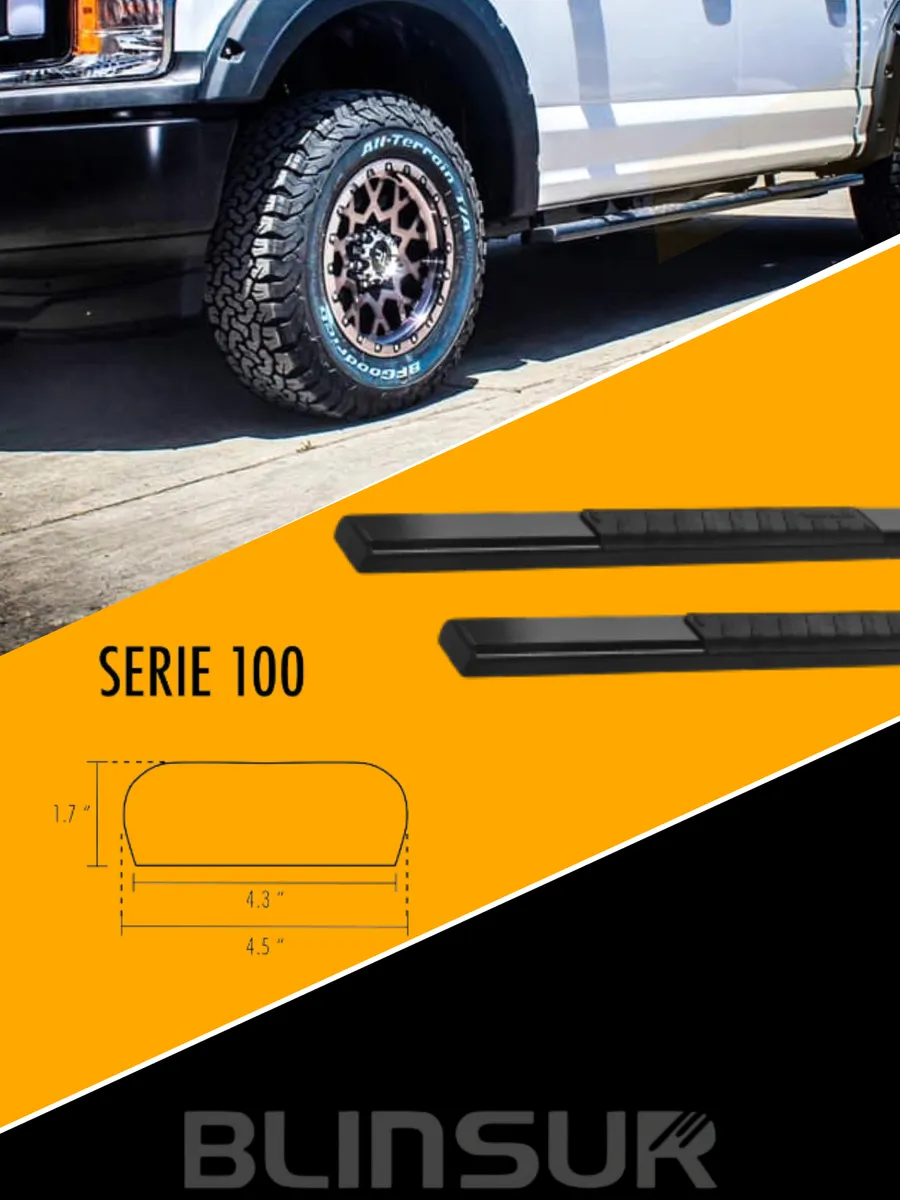 Estribos Serie 100 Compatibles Con Ford Escape 2013 - 2020 - Image 3