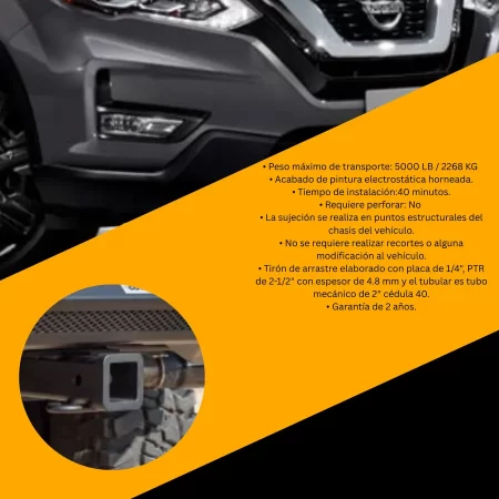 Tiron De Arrastre Gowest Nissan Xtrail 2016-2018 - Image 3