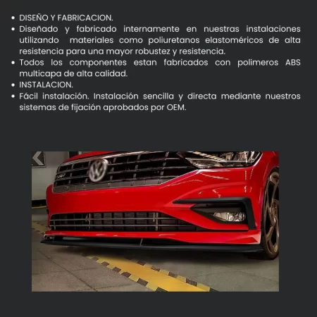 Juego De Air Curtains Para Vw Jetta 2018/2021 - Image 3