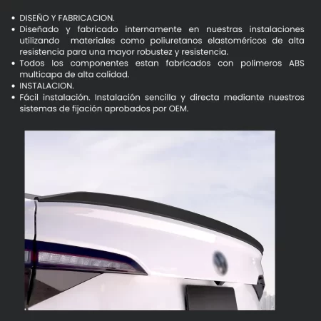 Alerón De Bajo Perfil Para Vw Jetta 2019 - 2025 - Image 3
