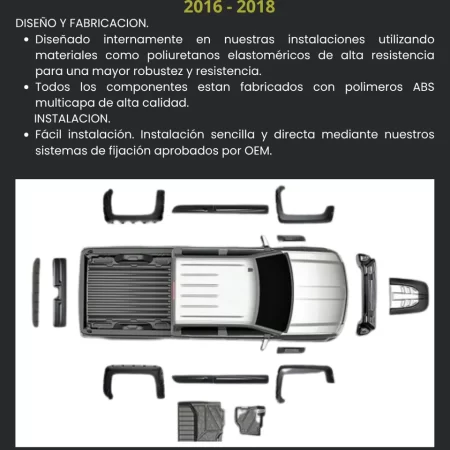 Kit Todoterreno Chev Silverado 1500 Caja Standard 2016 2018 - Image 3