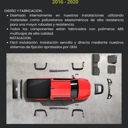 Kit Todoterreno Chev Colorado Caja Larga 2016 - 2020 - Image 3