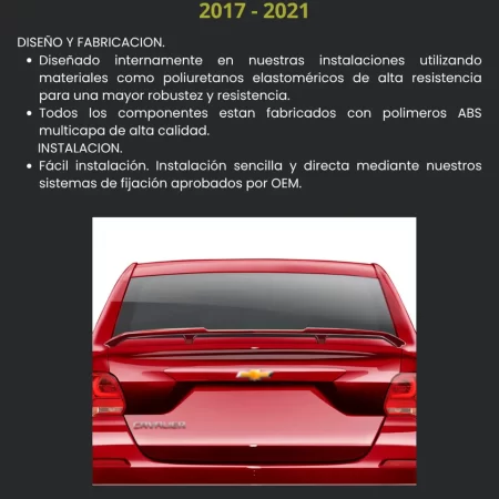 Alerón Volado Air Design Cavalier 2017 - 2021 - Image 3