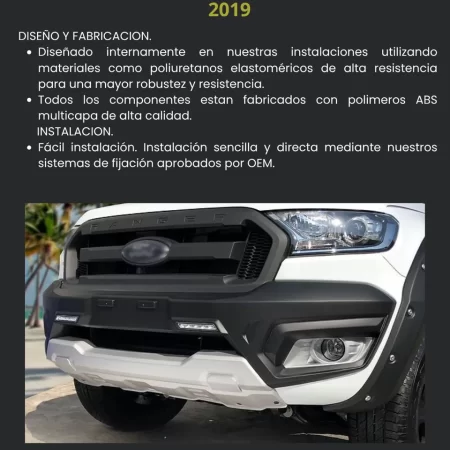 Kit Off Road Completo Ranger 2019 Air Design - Image 3