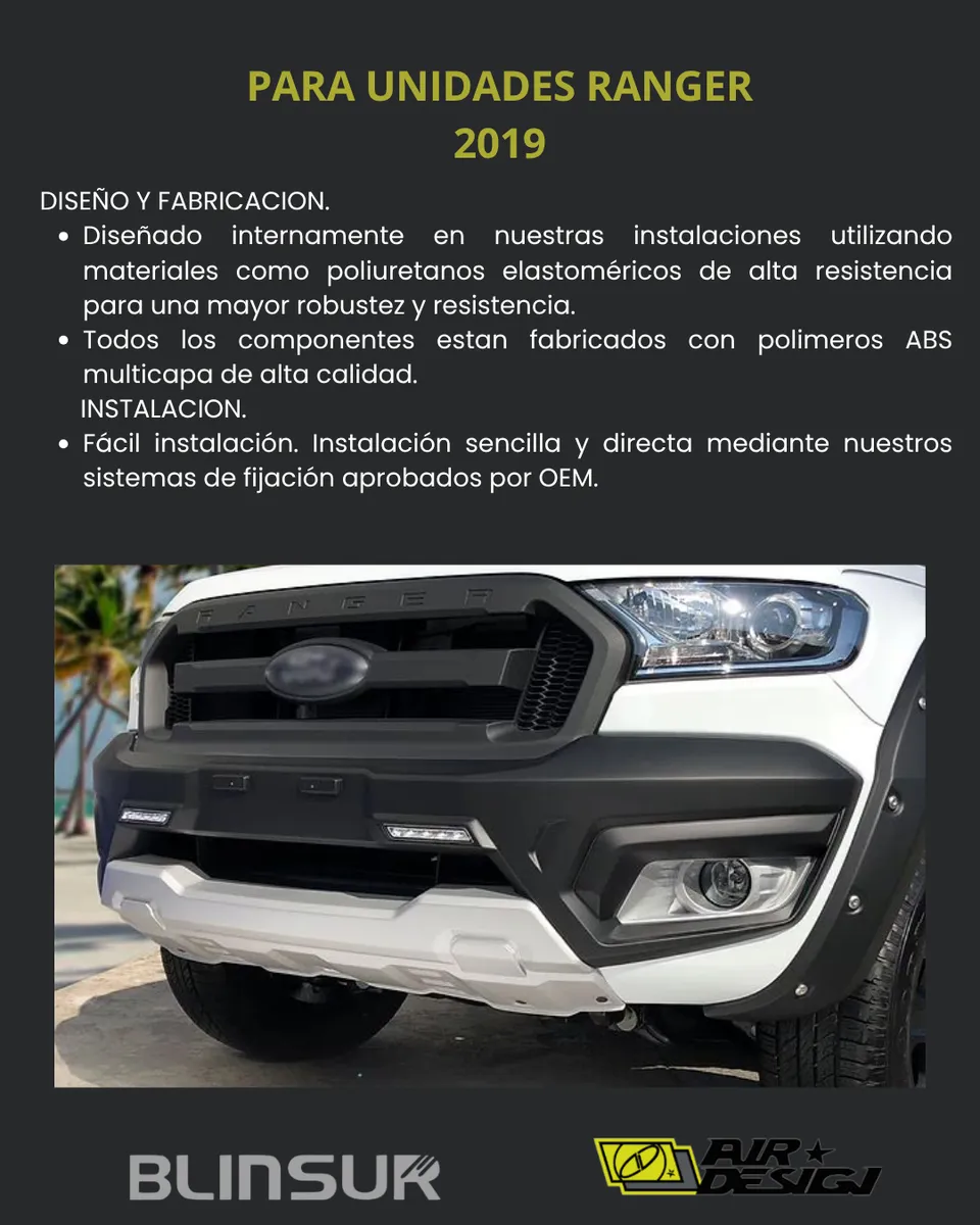 Kit Completo Off Road Ranger 2019 Air Design - Image 3