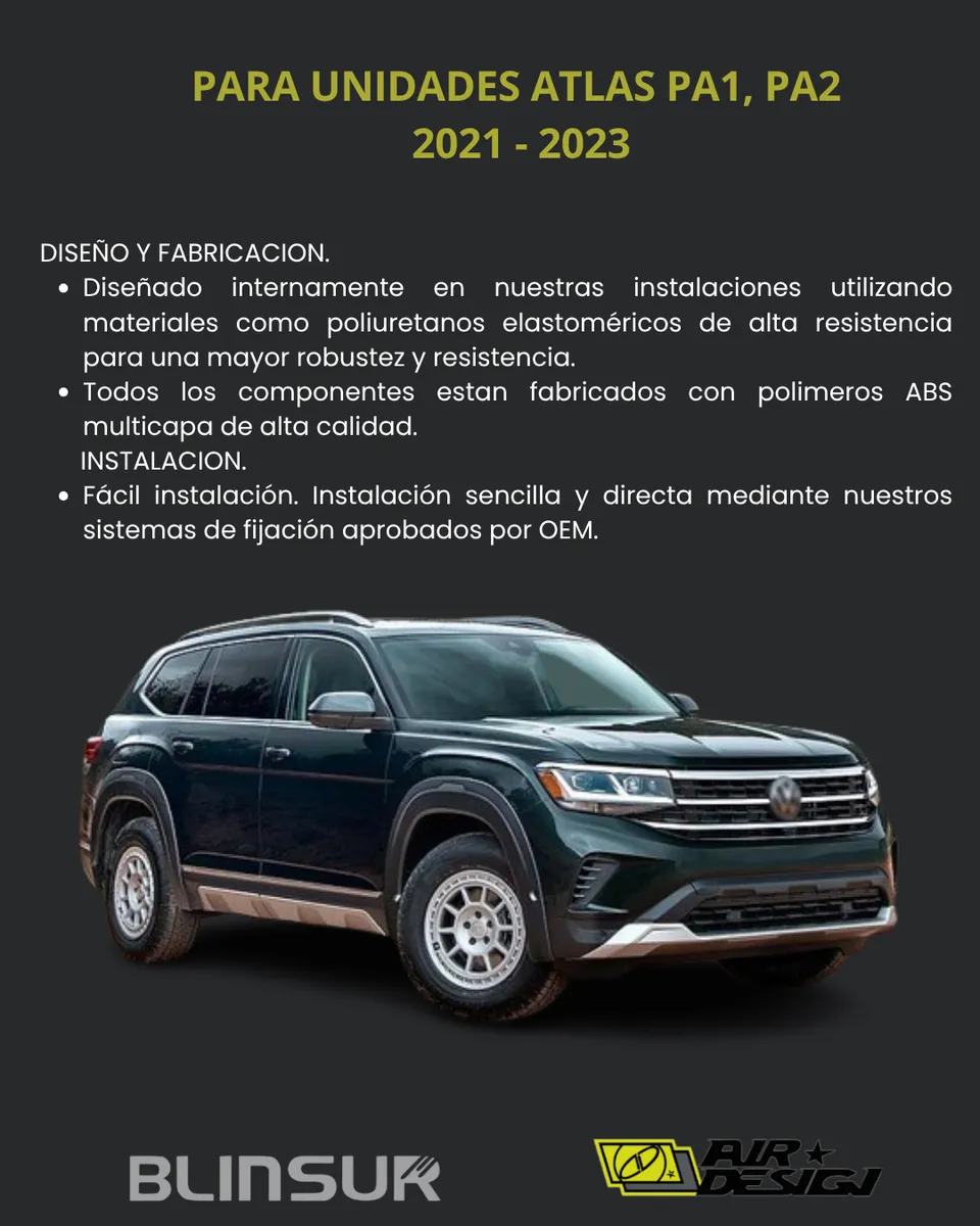 Skid Plate Trasero Atlas Pa1, Pa2 2021 2025 - Image 3