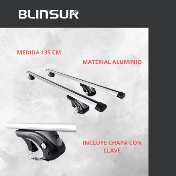 Barras Transversales P Montar Sobre Barras Laterales 135 Cm