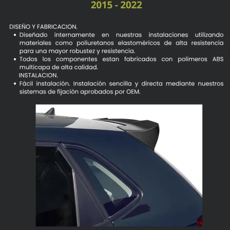 Alerón De Techo Volkswagen Polo 2015 2022 - Image 3