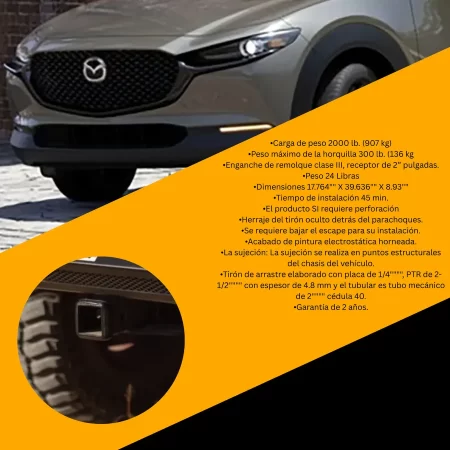 Kit Tiron De Arrastre Mazda Cx-30 2020 - 2024 + Cople Y Bola - Image 3