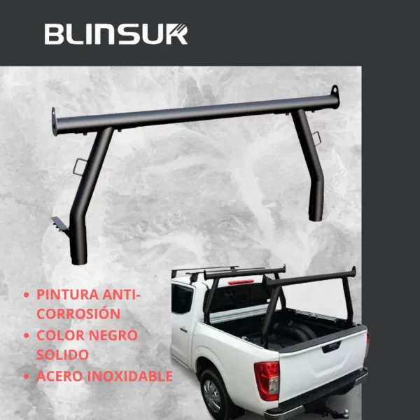 Rack De Carga Universal Color Negro