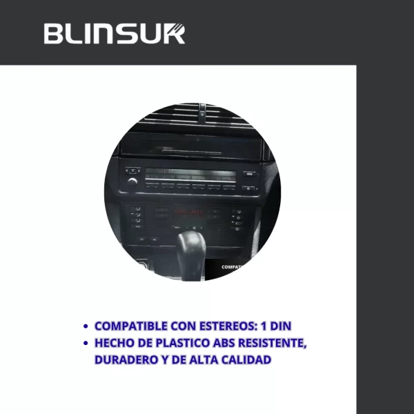 Frente Para Estéreo Bmw Serie 5 1997 2003