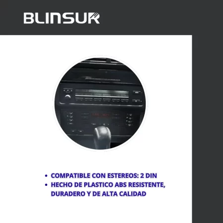Frente Kit Adaptador Estéreo Bmw Serie 5 1997 2003 - Image 3