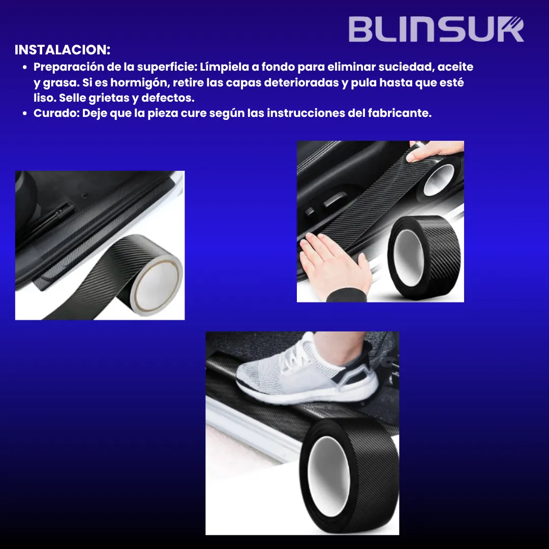 Proteccion De Estribos Fibra De Carbono Nissan Genericos 3 - Image 3