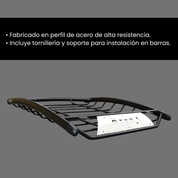 Canastilla Porta-equipaje Bronx De Curva 103 X 123 Cm