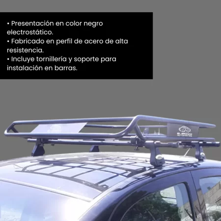 Canastilla Porta-equipaje Bronco Universal 101 X 111 Cm - Image 3