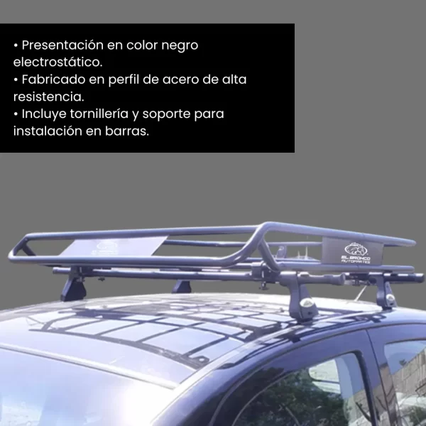 Canastilla Porta-equipaje Bronco Universal 101 X 111 Cm