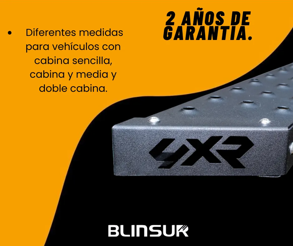 Estribos Bronx 4xr Para Ford Lobo / F150 2015-2024 Doble Cab - Image 3