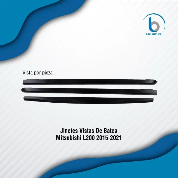 Jinetes Molduras De Batea Mitsubishi L200 2015 - 2021