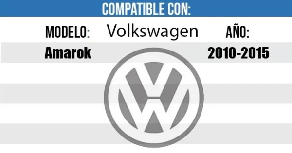 Faro Volkswagen Amarok 2011-2015 Depo Izquierdo