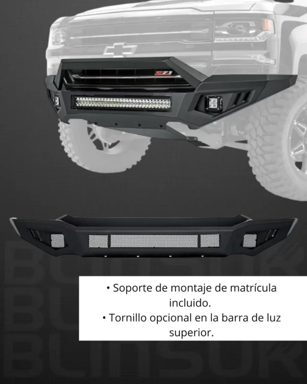 Defensa Delantera Frz Mastodon Chevrolet Colorado 2016-2020