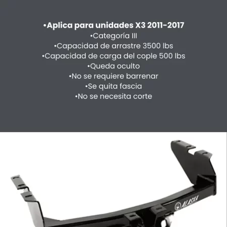 Tiron Jalon Arrastre Remolque Bmw X3 2011-2017 De Calidad - Image 3
