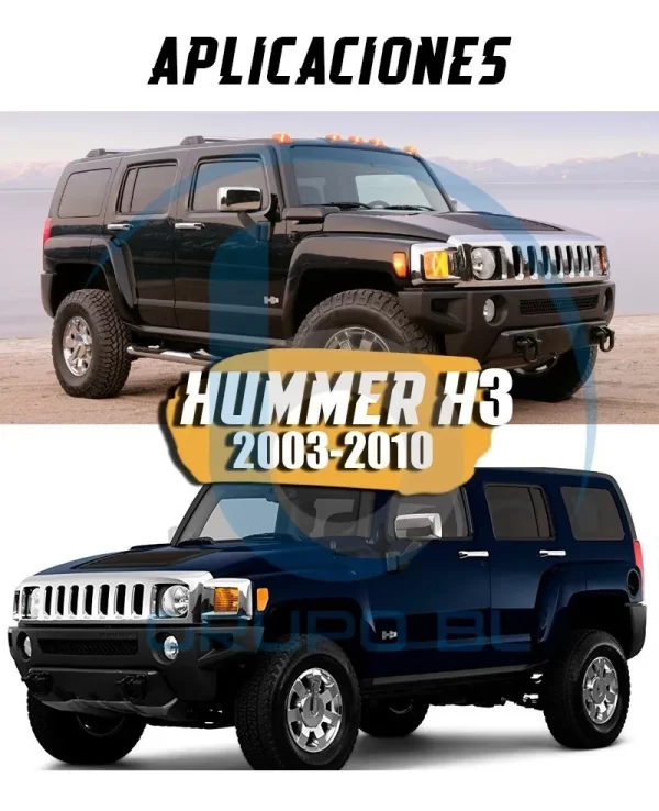 Tirón De Arrastre Jalon Hummer H3 2005-2010 Negro