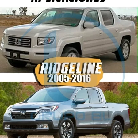 Tirón De Arrastre Jalon Honda Ridgeline 2005-2016 Negro - Image 3