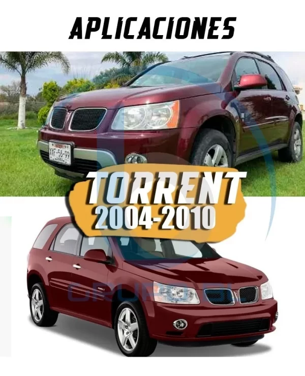 Tirón De Enganche Pontiac Torrent 2004-2010 Negro