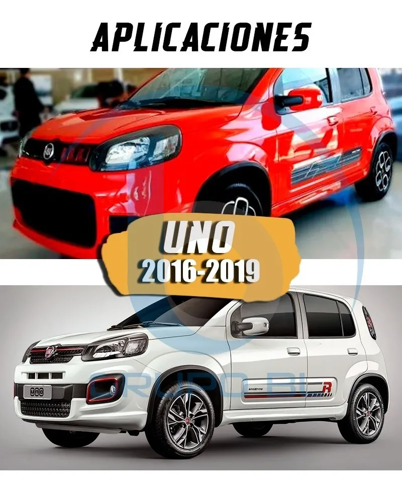 Tirón De Enganche Fiat Uno 2016-2019 Negro - Image 3