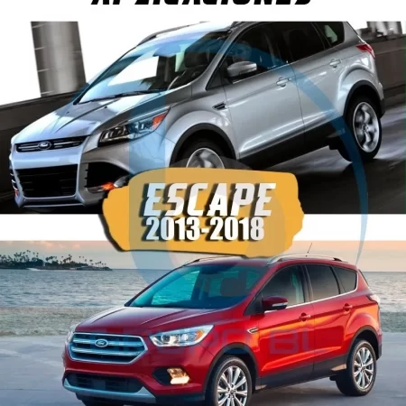 Tirón De Enganche Ford Escape 2013-2019 Negro - Image 3