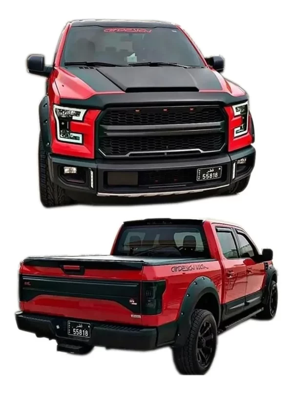 Bumper Delantero Con Led Airdesign Ford F150 2015-2017 Drl