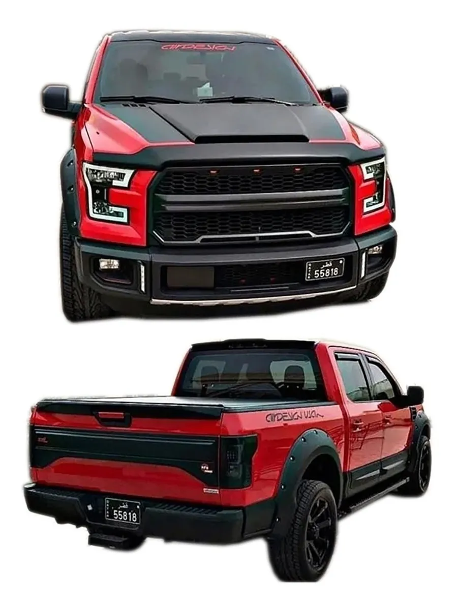 Bumper Delantero Con Led Airdesign Ford F150 2015-2017 Drl - Image 3
