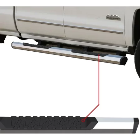 Par De Estribos Serie 700 Nissan Np300 2016 Doble Cabina Cro - Image 3