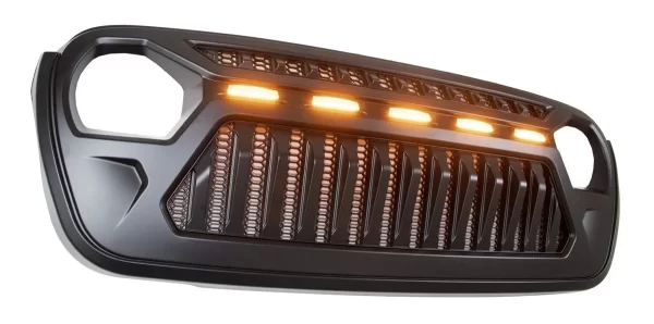 Parrilla Angry Led Jl Jeep Wrangler 2019/2020 Enojado Diente