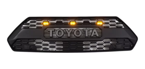 Parrilla Para Toyota Rav4 2019 2020 Tipo Trd Con Luz Led