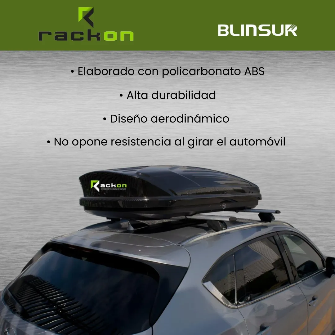 Hamburguesa Portaequipaje Universal S3 360 Litros Rackon - Image 3