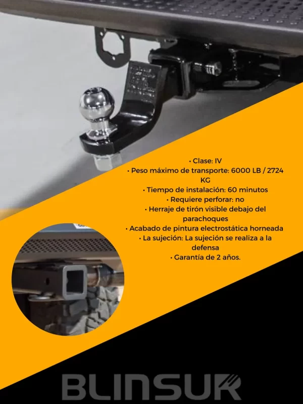 Tiron De Arrastre Solden  Volkswagen Amarok 2010-2018