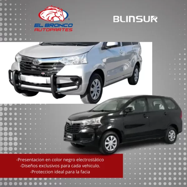 Burrera Bumper Delantero Para Toyota Avanza 2012 - 2015