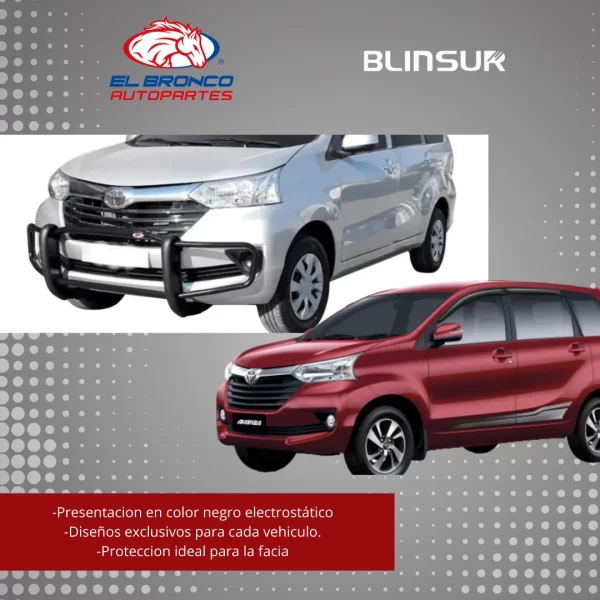 Burrera Bumper Delantero Para Toyota Avanza 2016 - 2019