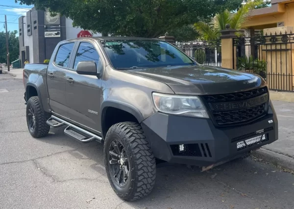 Defensa Delantera Chevrolet Colorado 16-19 Mastodon Hd + Led