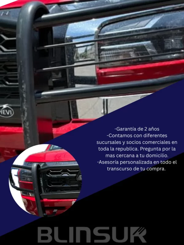 Burrera Tumbaburros Cubrefaros Para Mitsubishi L200 2025