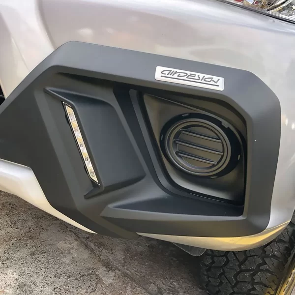 Bumper Delantero Con Led Airdesign Toyota Hilux 16-19 Sr