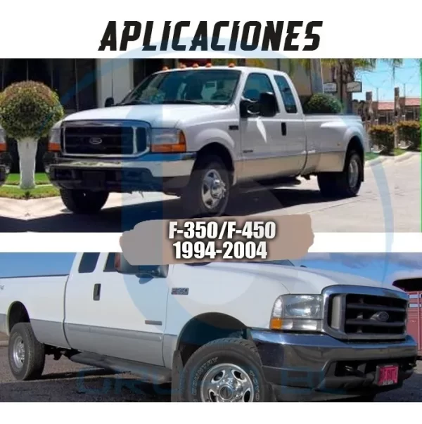 Burrera Super Bronco Ford Super Duty F-350 1999-2004 Negro