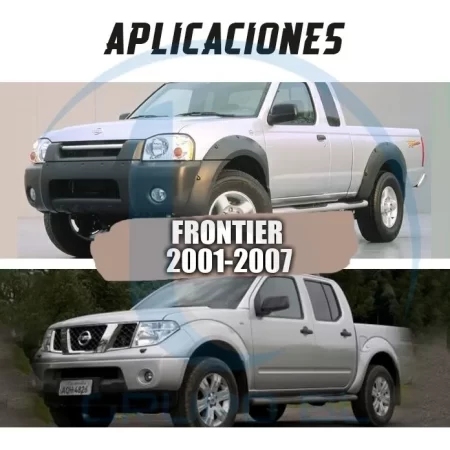Burrera Super Bronco Nissan Frontier 2001-2007 Negro - Image 3