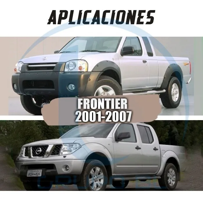 Burrera Super Bronco Nissan Frontier 2001-2007 Negro - Image 3