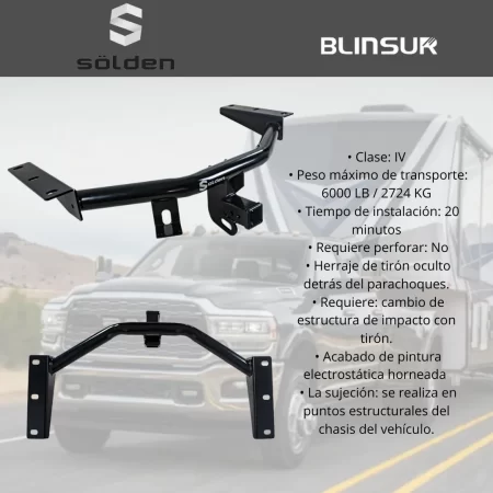 Tiron De Arrastre Jalon Gowest Honda Pilot 2016-2019 - Image 3